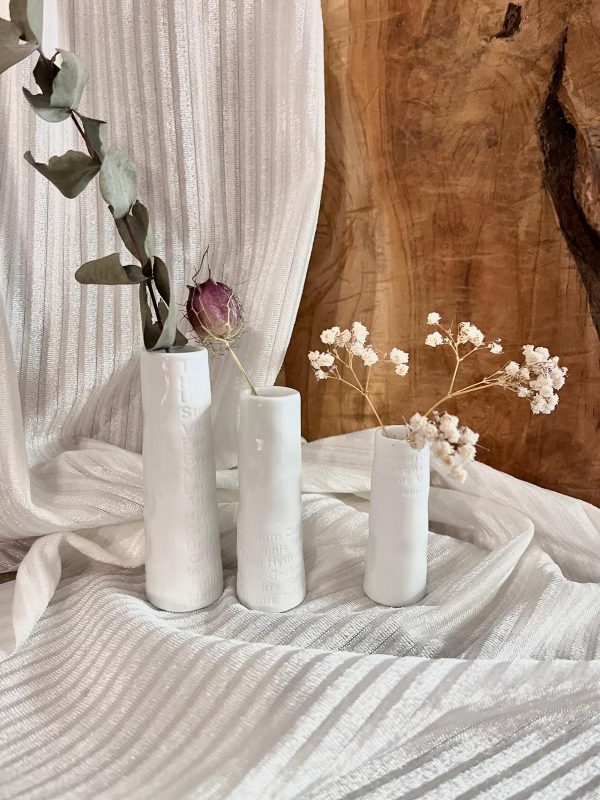 Mini Vases "Poésie"
