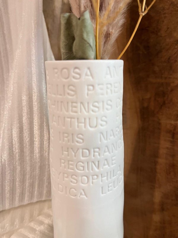 Vase Soliflore Porcelaine "poésie" – Image 4