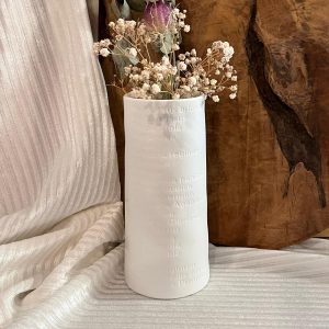 Vase Soliflore Large « Poésie »