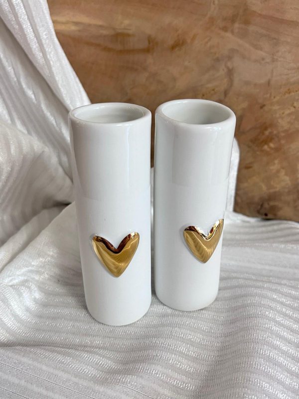 Minis vases " coeur doré" – Image 3